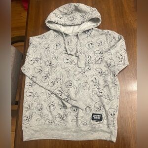 Looney Tunes Tweety Bird Character Hoodie